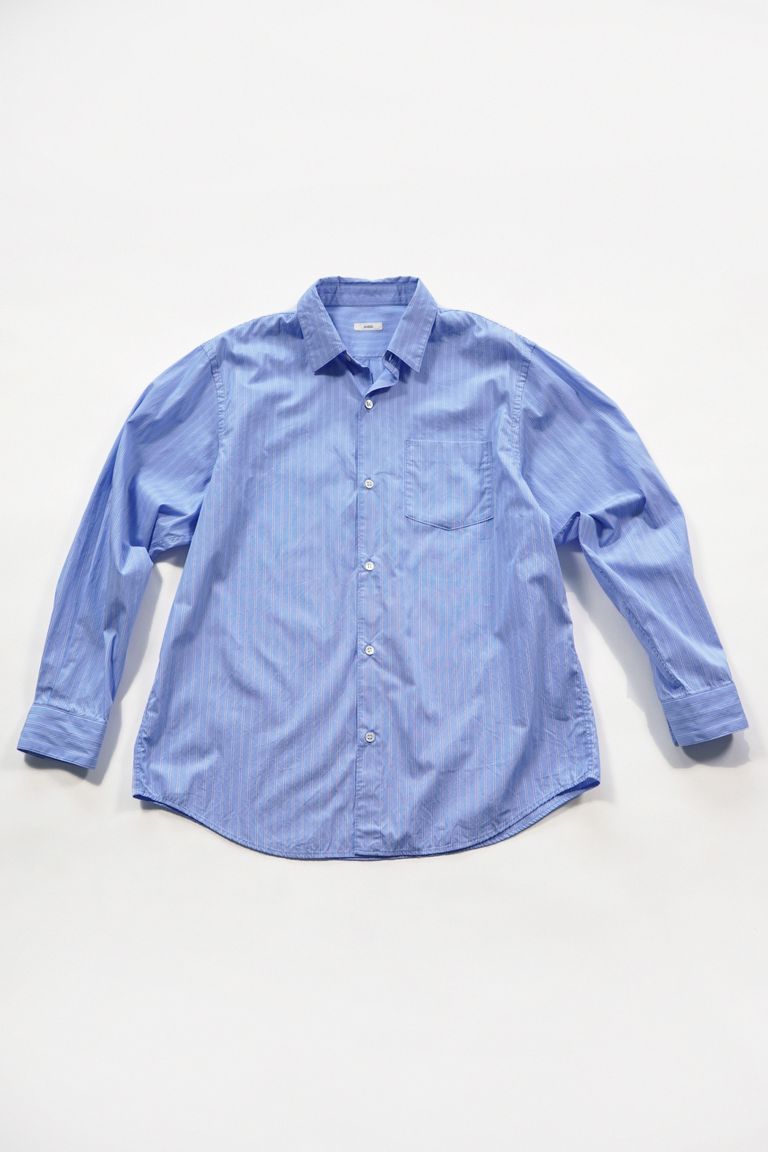 awasa - レギュラーカラーシャツ-Stripe- 24-25aw men | asterisk