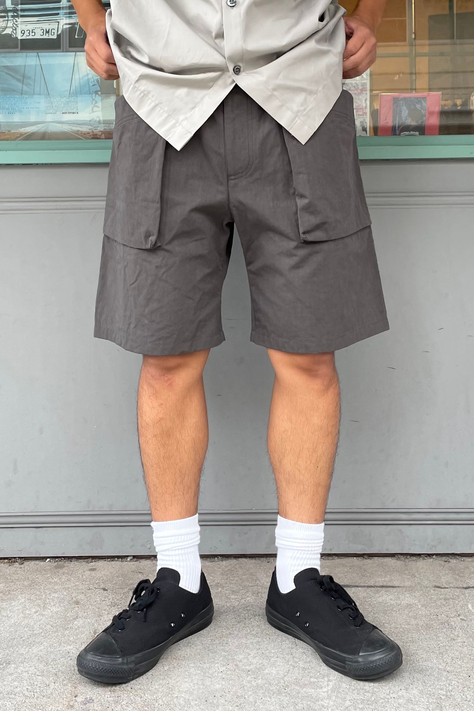 ARPENTEUR - CARGO S/shorts -dark grey- 23ss | asterisk