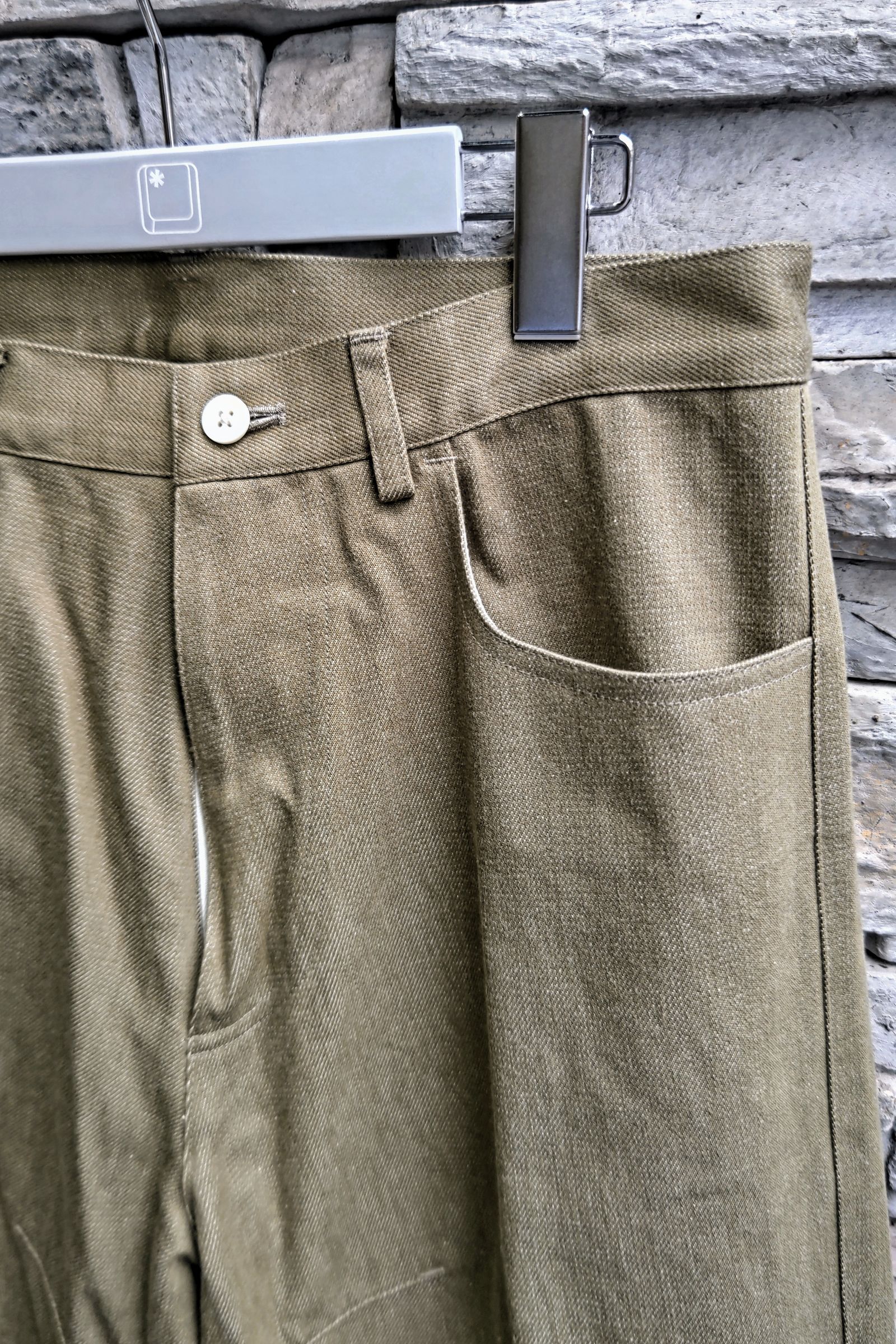 nonnotte - エバーリジットデニム 2darts 5 Pocket trousers wide