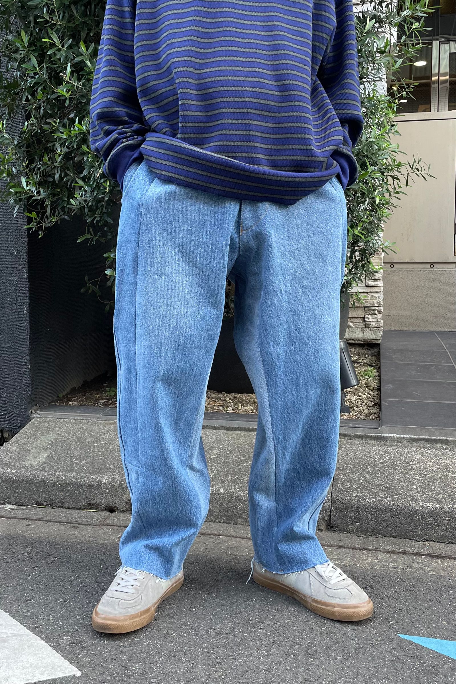 【SEEALL】 Reconstructed Super Baggy Denim