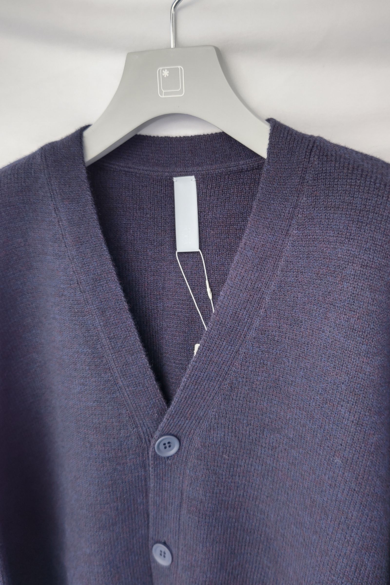 CFCL - wool milan cardigan 2 -navy- 22aw men | asterisk