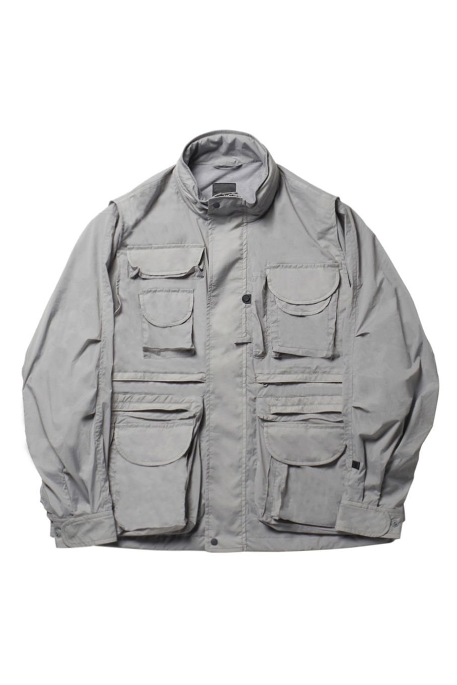 パーフェクトフィッシングジャケット/tech 2way perfect fishing jacket -gray- 23ss men - S