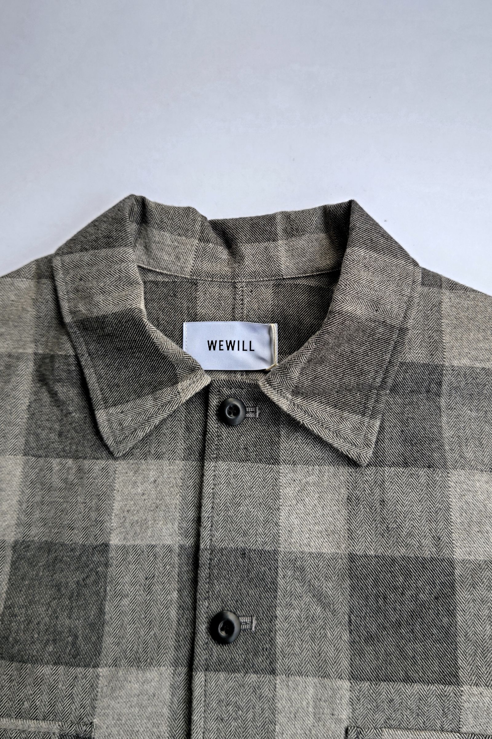 WEWILL - FATIGUE SHIRT -L.Gray- 23aw | asterisk