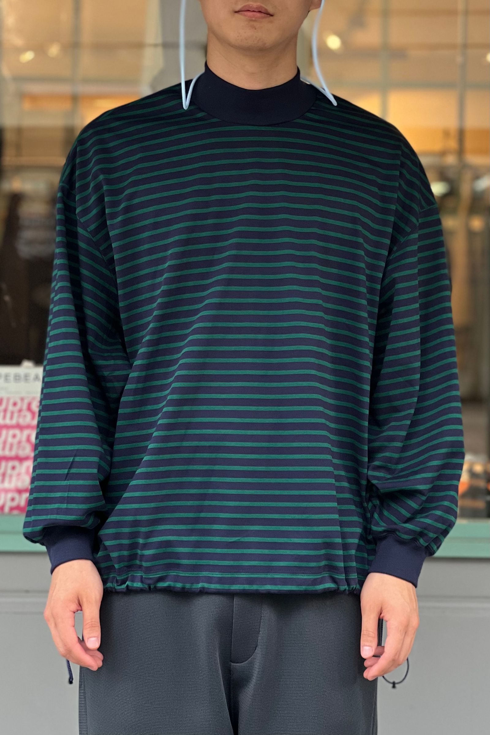 is-ness 23AW BALLOON MOCK LONG SLEEVE T - 通販 - csa.sakura.ne.jp