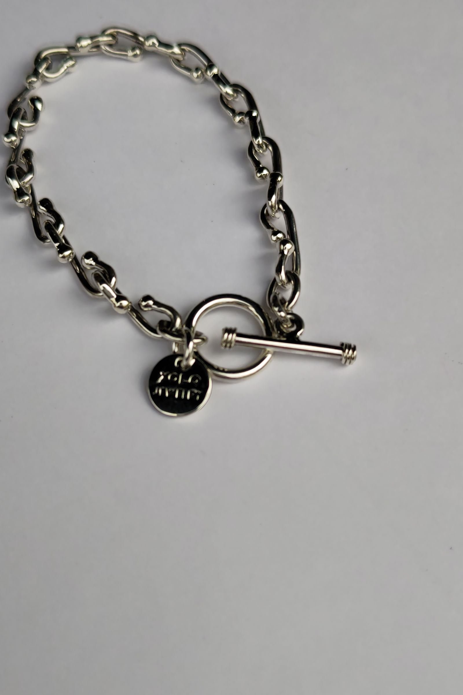 homage link single bracelet-silver 22aw - 19cm