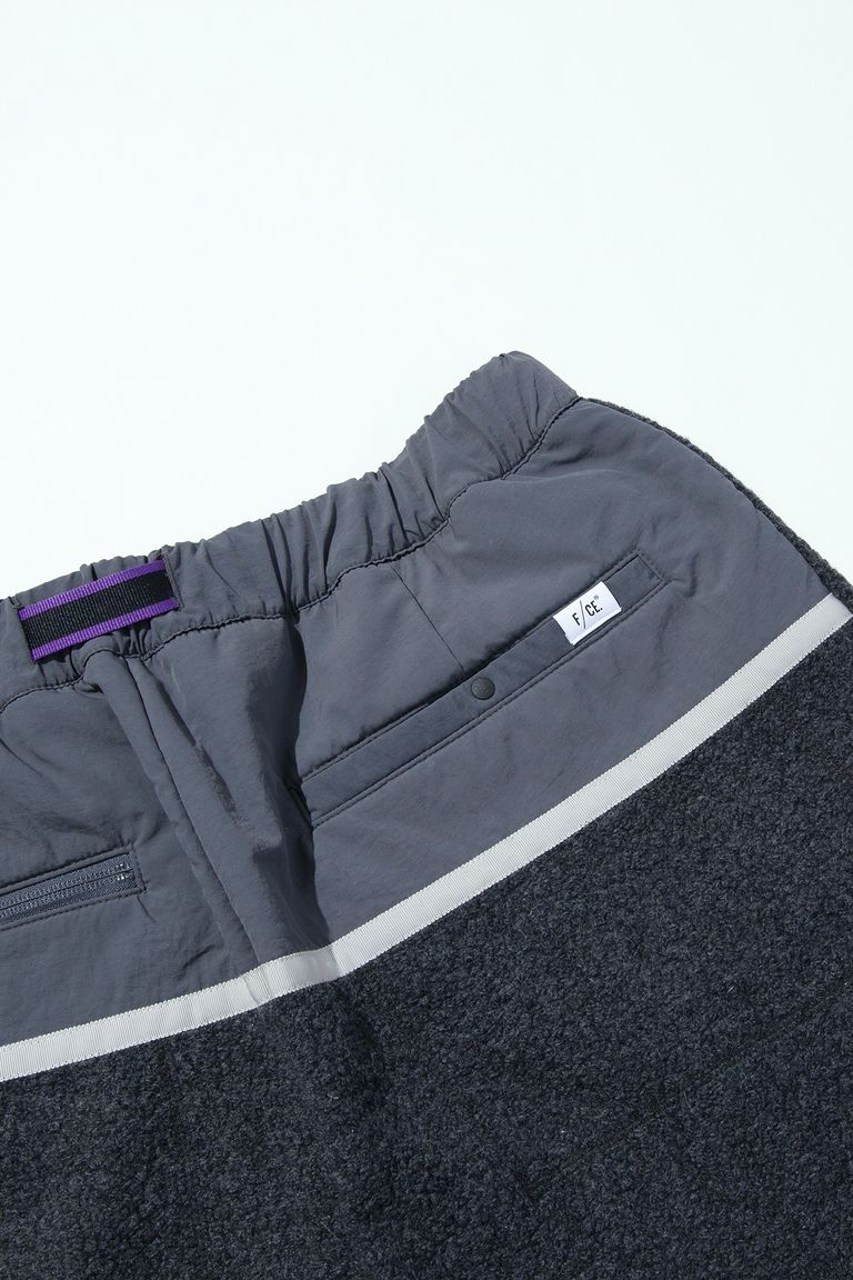 F/CE. - recycle wool boa pants -purple- 22aw | asterisk