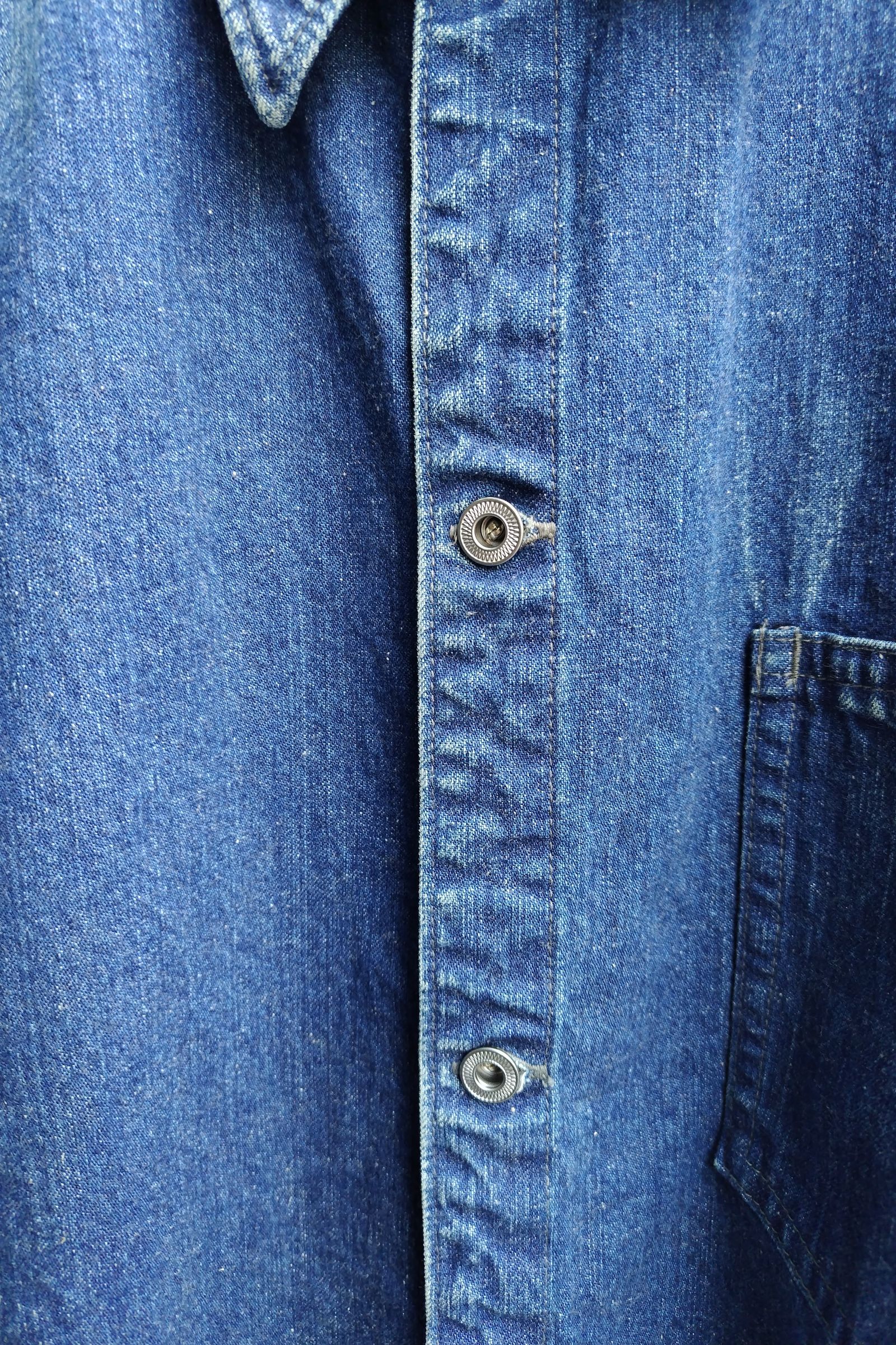 A.PRESSE - US Navy Denim Jacket -INDIGO-2024STYLE1 | asterisk