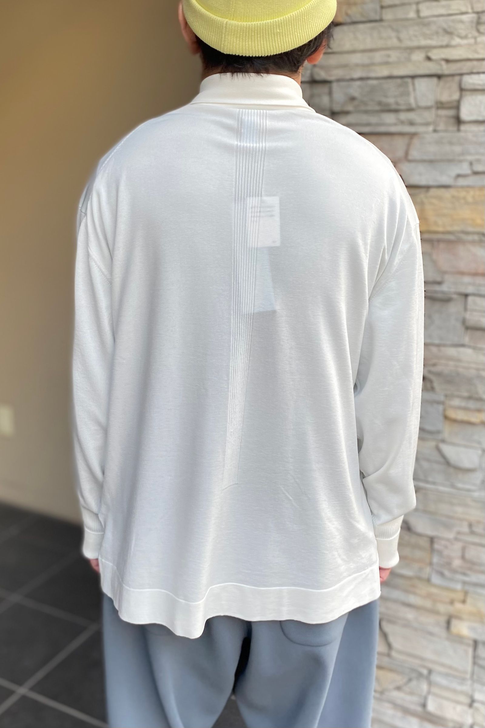 CFCL - high gauge shirt 1 -white- 23ss men | asterisk