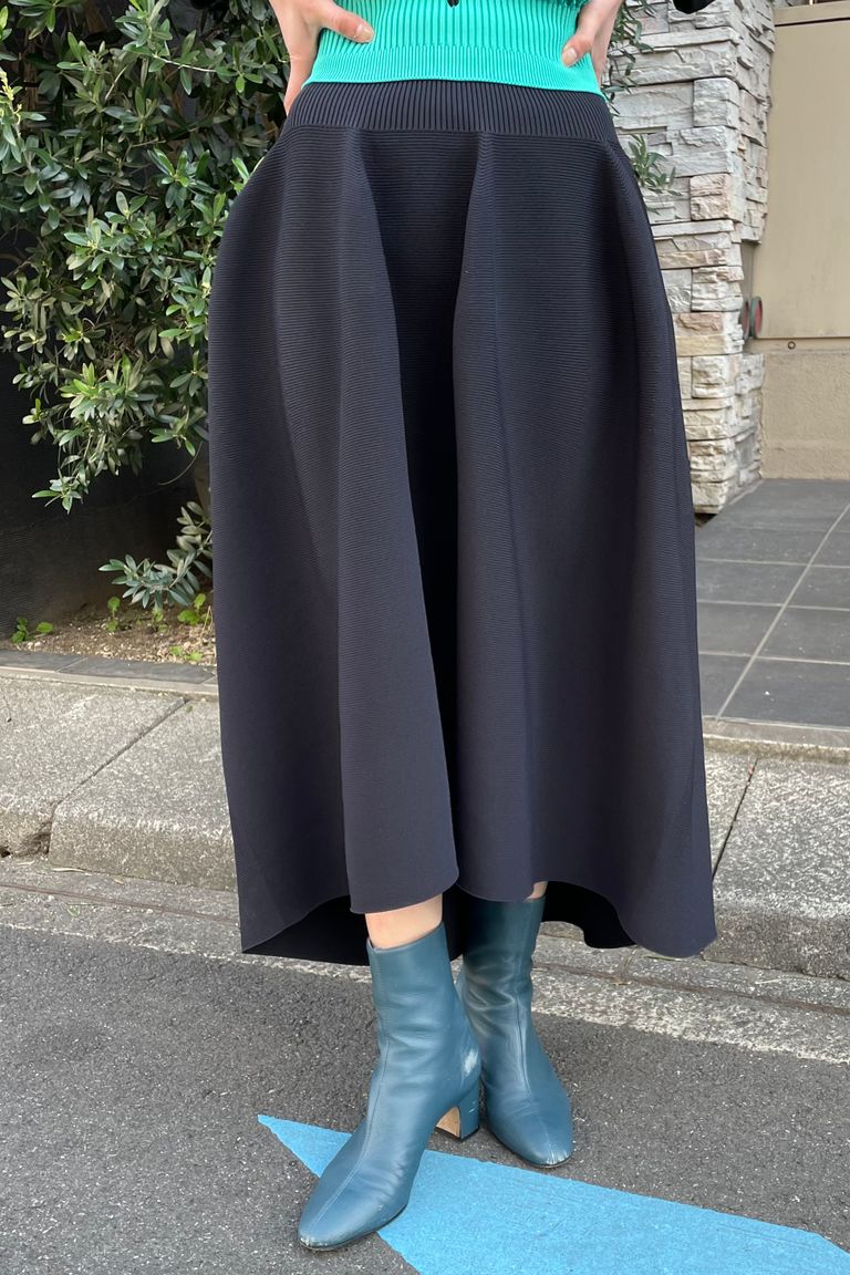 シーエフシーエル CFCL POTTERY LUCENT GLITTER SKIRT スカート フレア  