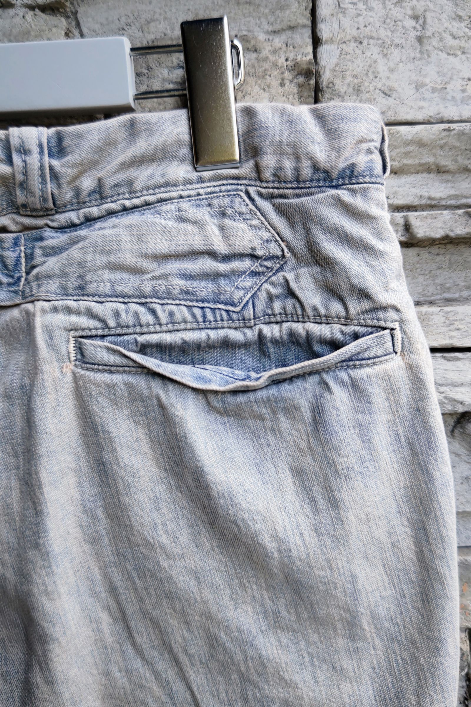 A.PRESSE - vintage prisoner denim trousers -indigo- 23ss | asterisk