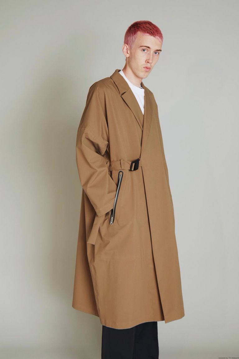 F/CE. - 防水/ラップコート waterproof wrap coat -coyote- 22aw men