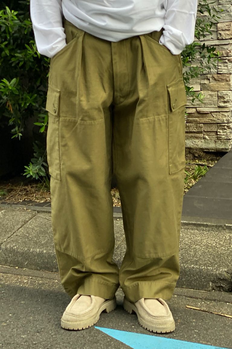 A.PRESSE - mt trooper pants -olive- 22aw 9月17日発売 | asterisk