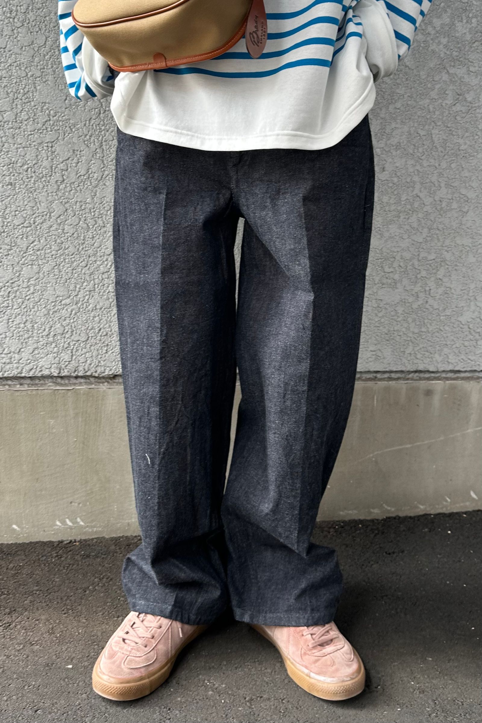 blurhms - 12.9oz Denim Slacks-Indigo-24ss men | asterisk