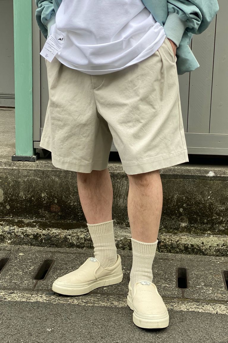 メーカー包装済】【メーカー包装済】Two Tuck Chino Shorts ショート