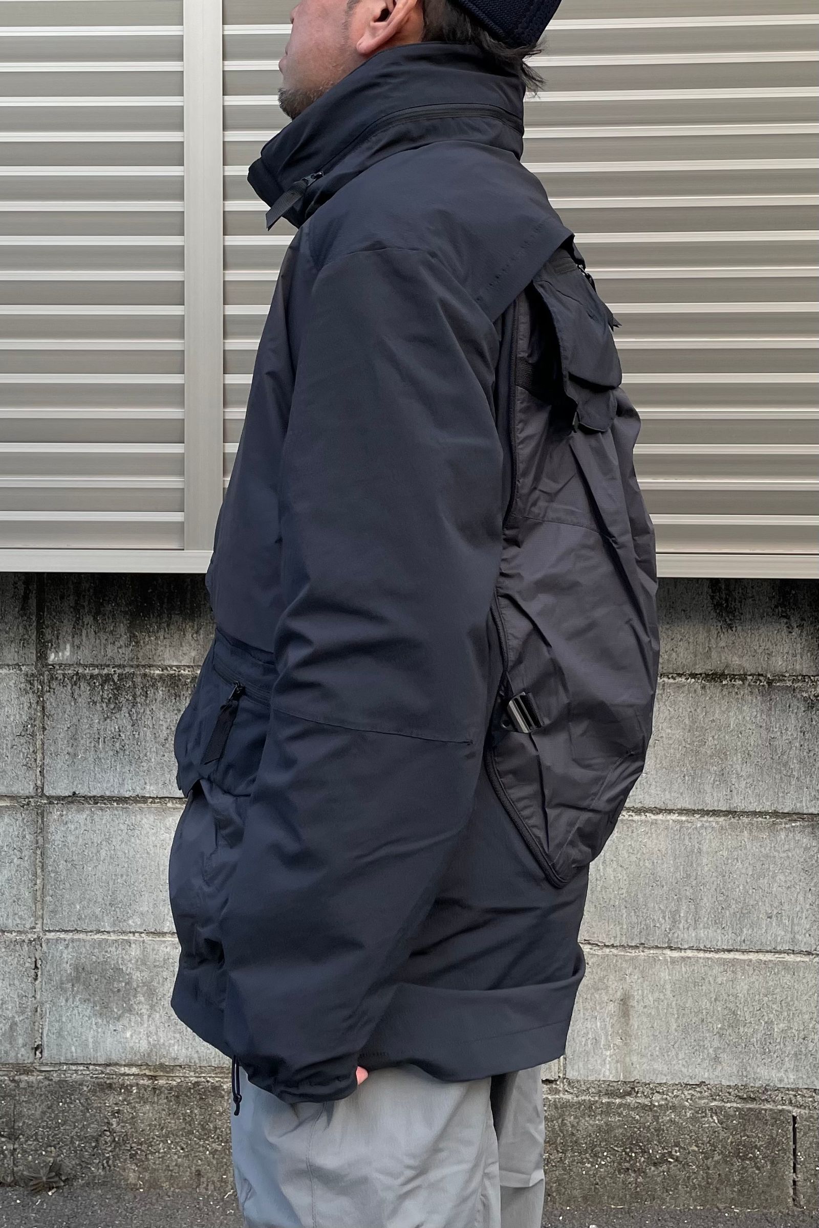 convoy jacket -black- 22aw men - L