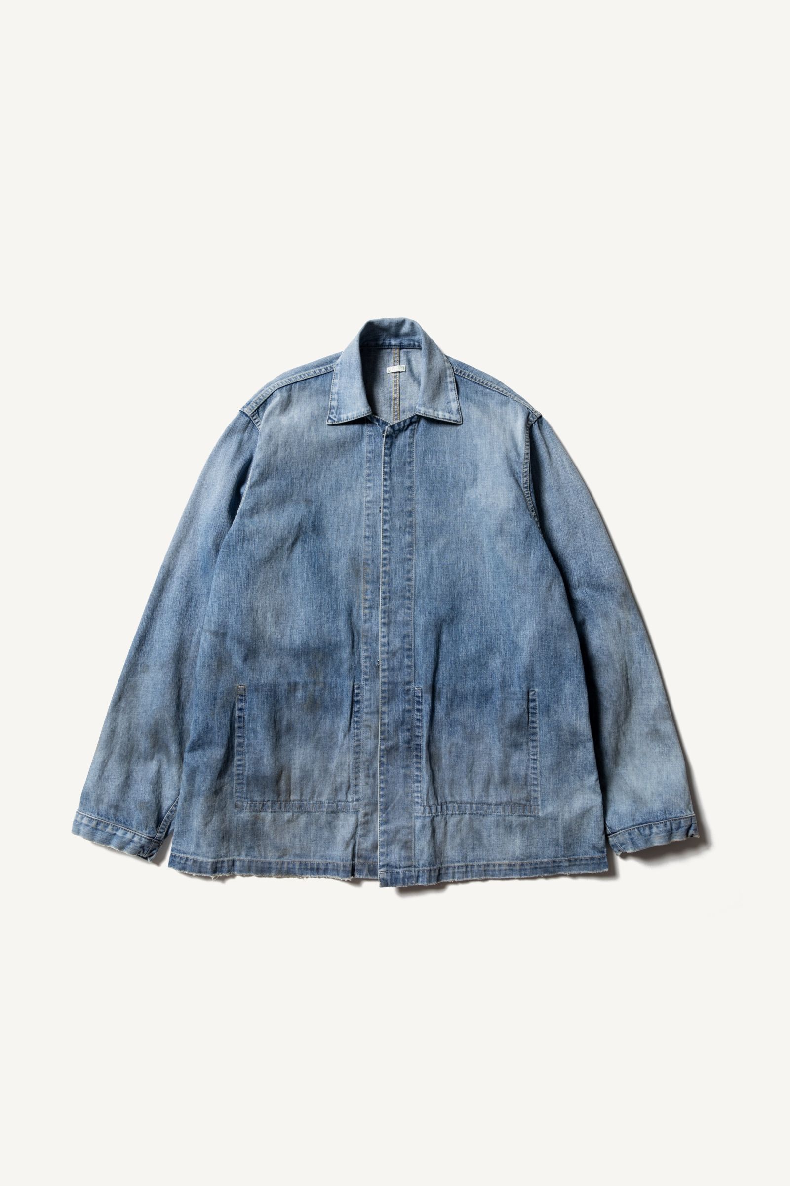 A.PRESSE - us navy denim jacket -indigo- 22aw | asterisk