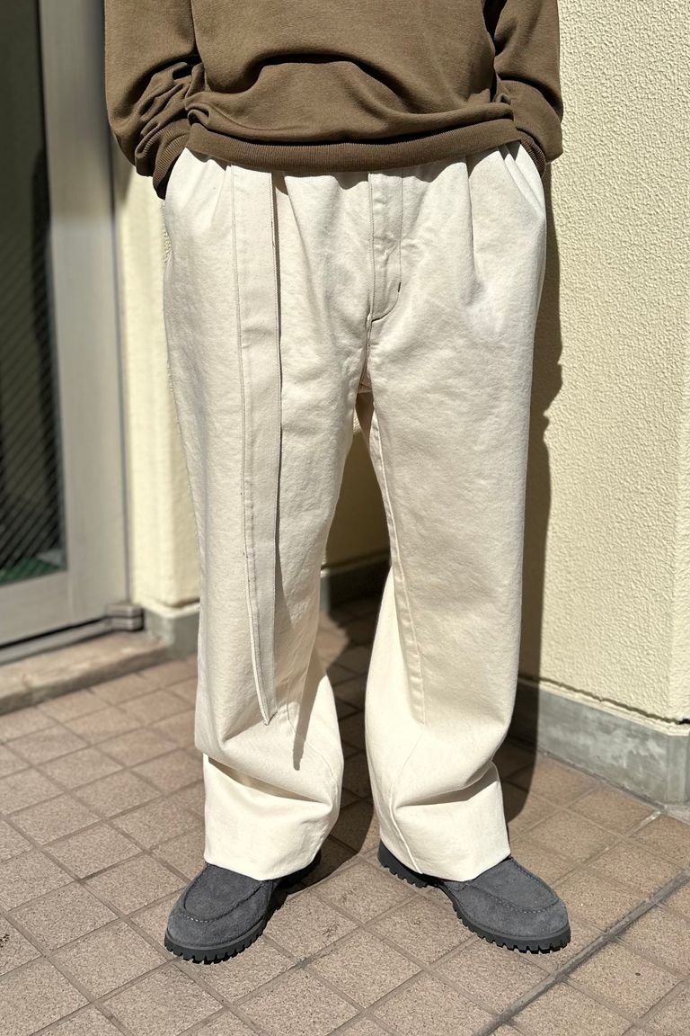 dinoworks new egg trousers L（DINOWORKS【ディノワークス】egg 