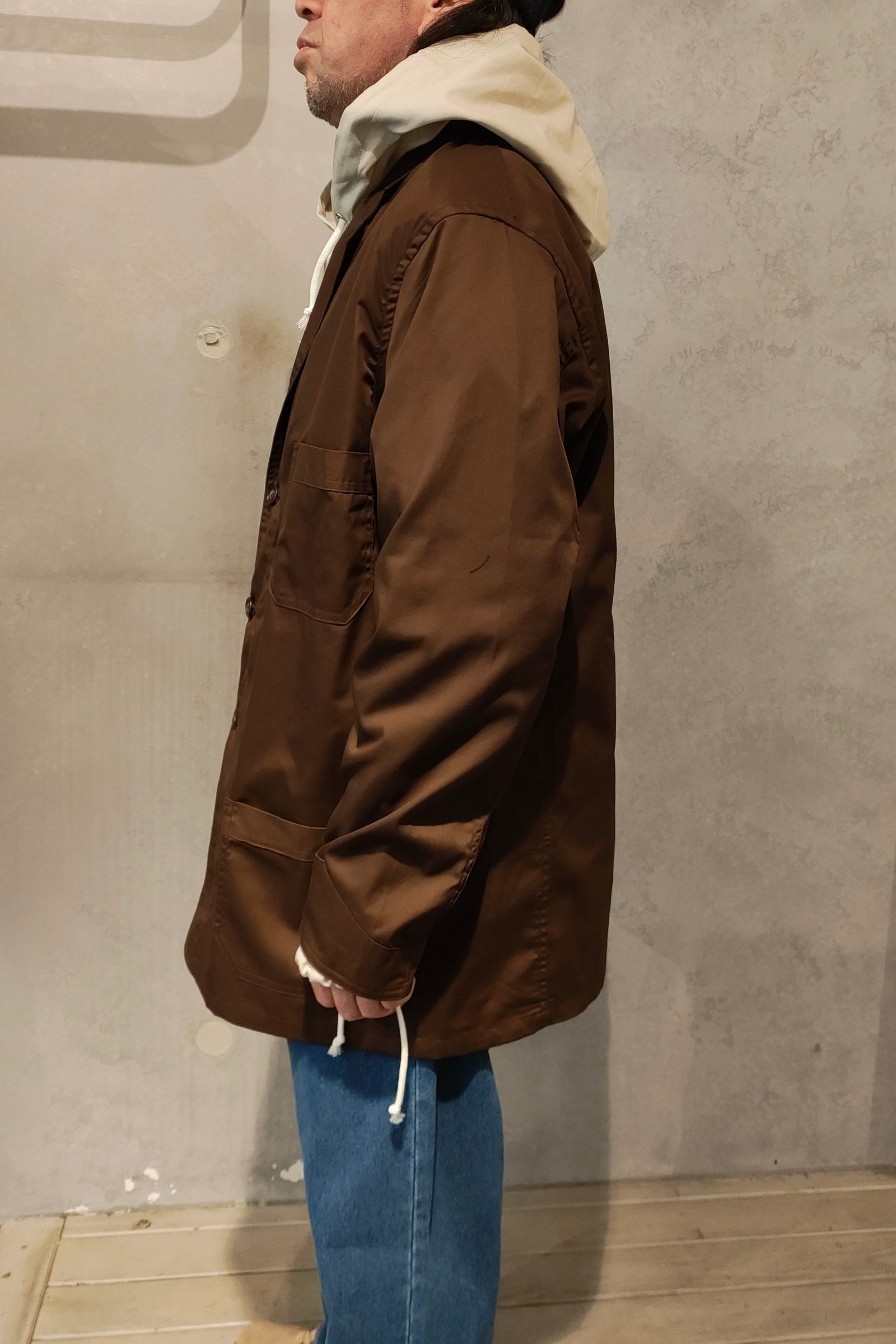 FOUNDOUR - ファウンダ 25SS WORK JACKET(015FD251012)BROWN | mark