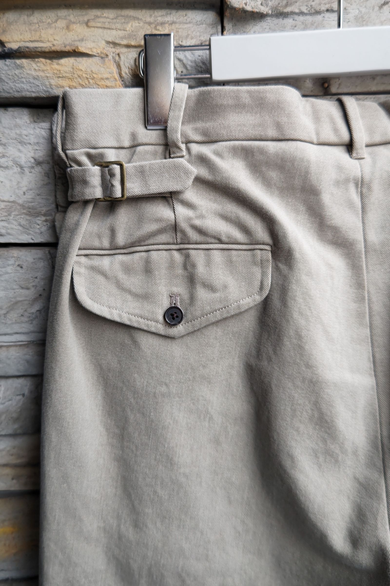 A.PRESSE - Type.2 Chino Trousers -beige- 23STYLE2 | asterisk