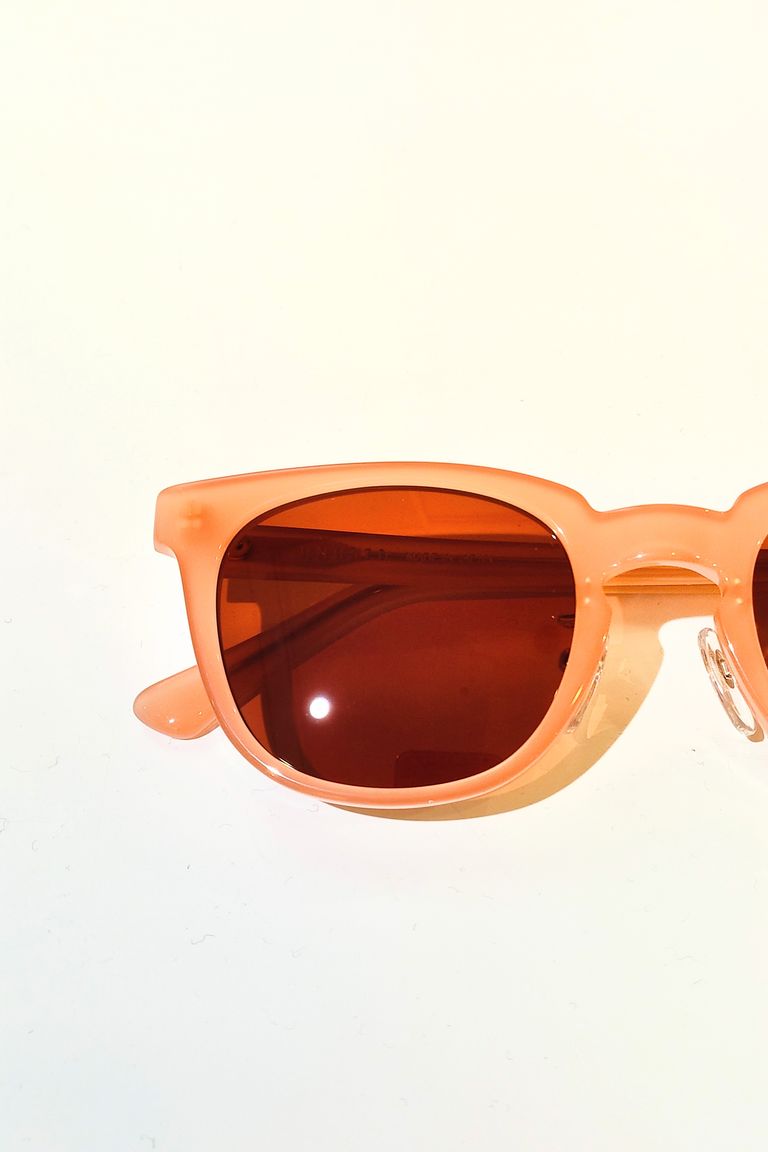 UNUSED - ayame × UNUSED Sunglass-PALE ORANGE- 24aw unisex | asterisk 