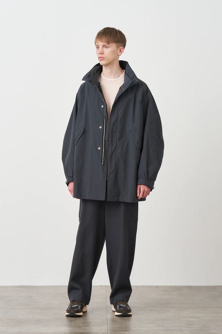 24AW 見なせる ATON/AIR SHORT MODS COAT 別注 サイズ4 