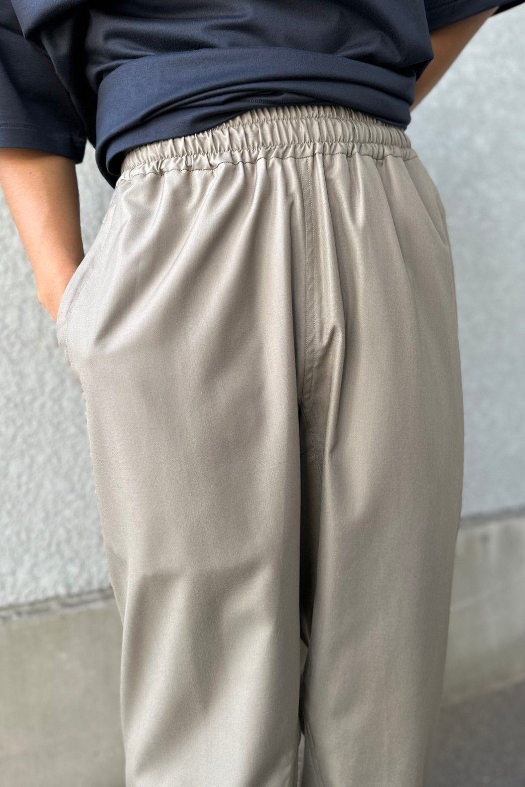 SEEALL elastic band pantsmastic23ss unisex asterisk