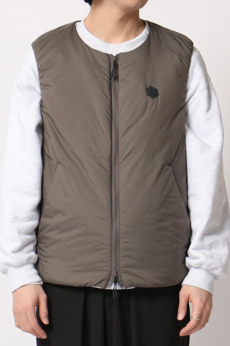 LANTERN - heating inner vest -brown- 22aw | asterisk