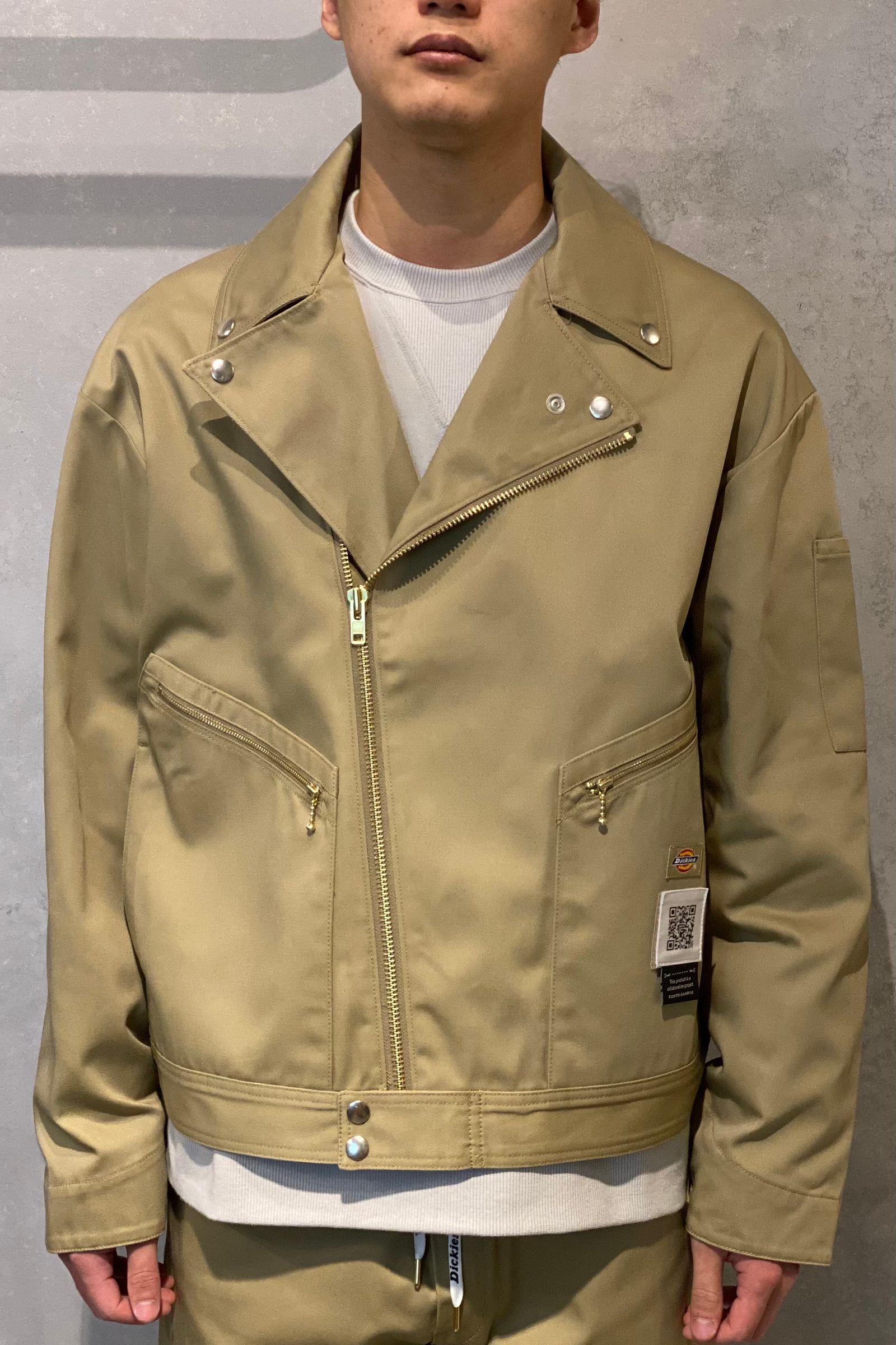 double jacket x dickies collaboration -beige- 22ss - 1 - BEIGE