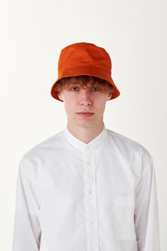 KIJIMA TAKAYUKI - ventile bucket hat -orange- 23ss | asterisk