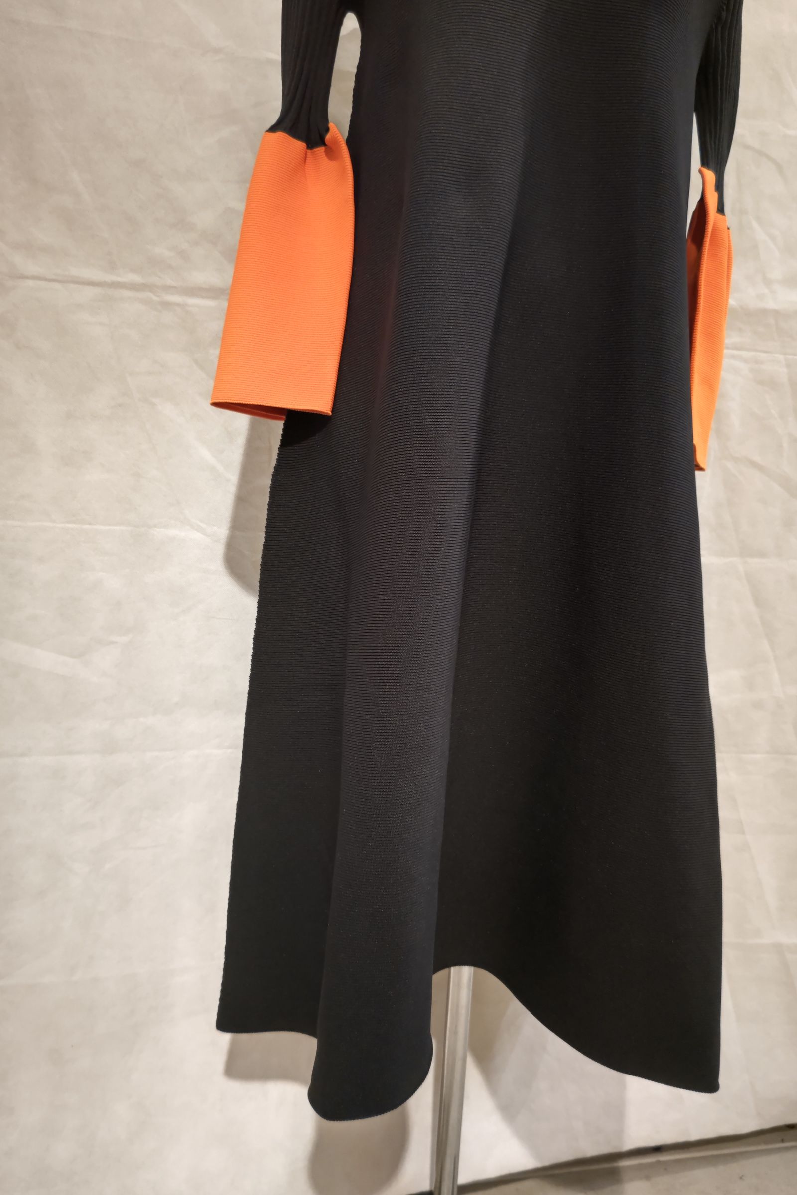 CFCL - pottery kaftan 3 - black-orange - women | asterisk