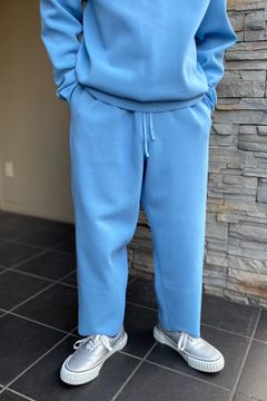 CFCL - milan rib tapered pants -saxe- 23ss men | asterisk
