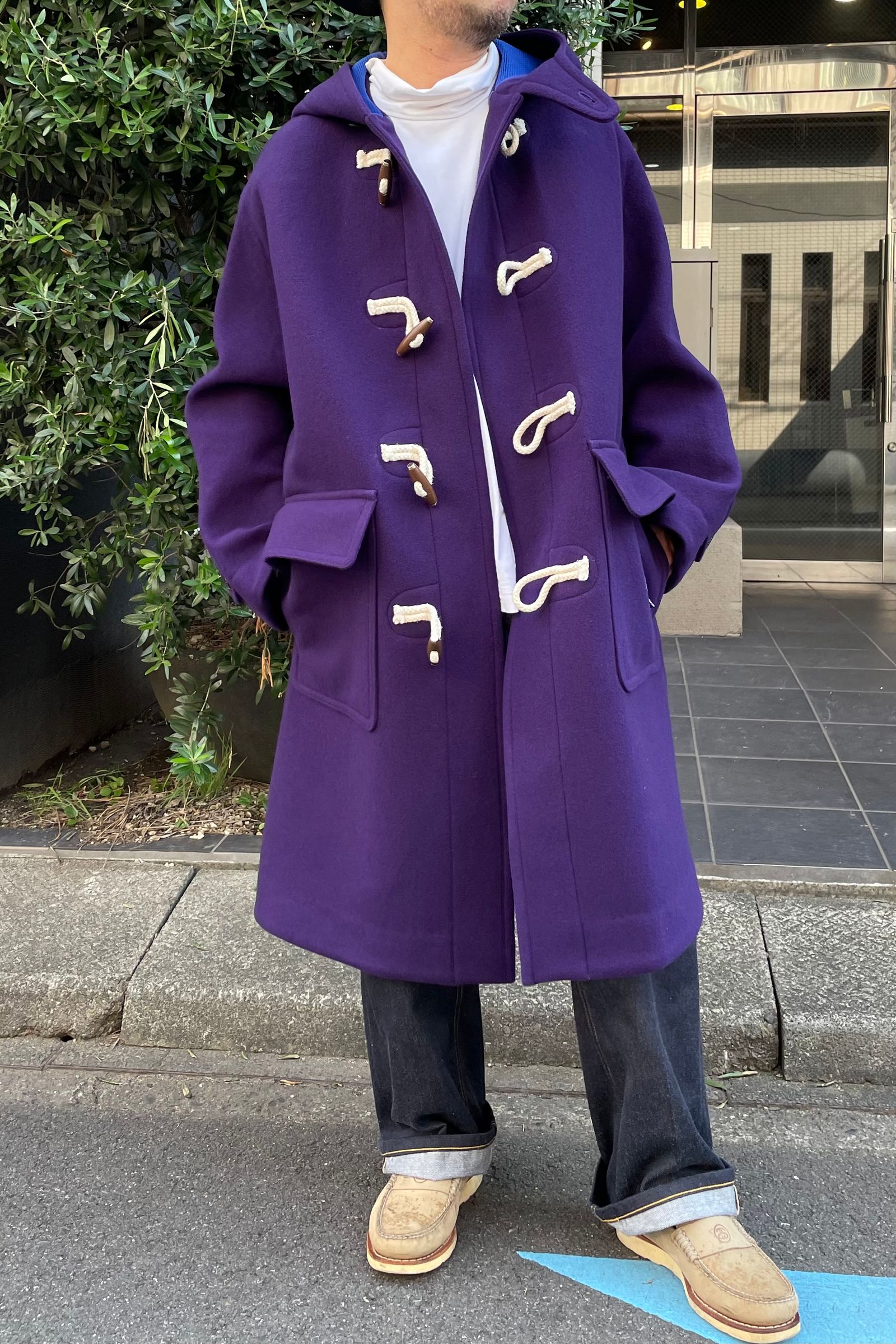 お気にいる】 GANRYU coat duffle modern Vintage GANRYU FUMITO ダッフルコート 
