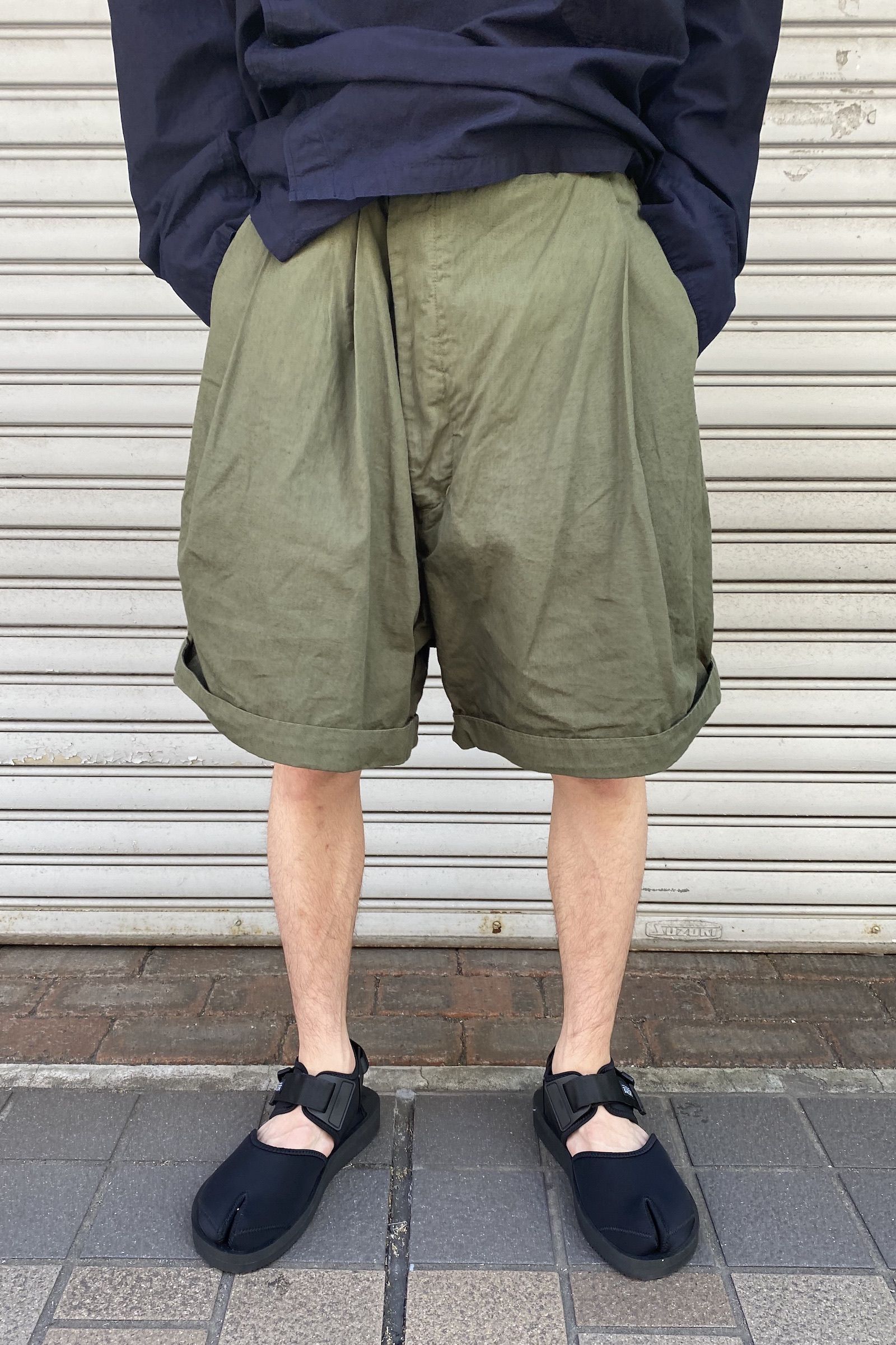 新色 OUTIL 22ss PANTALON CONLIE ショートパンツ savingssafari.com