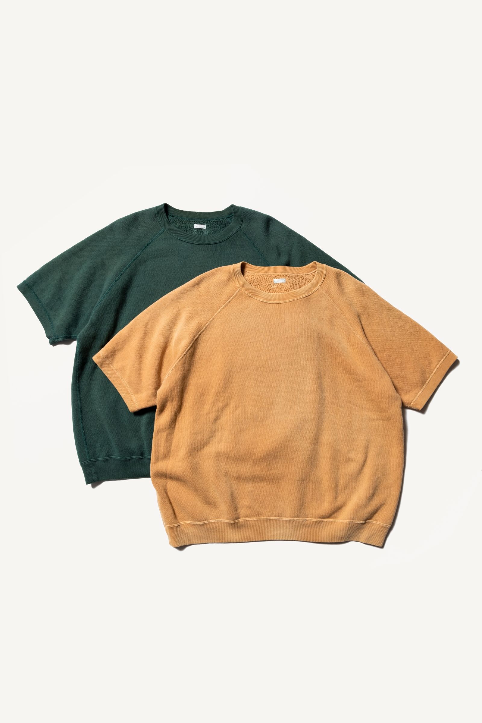 A.PRESSE - s/s vintage sweatshirt -yellow- 23ss | asterisk