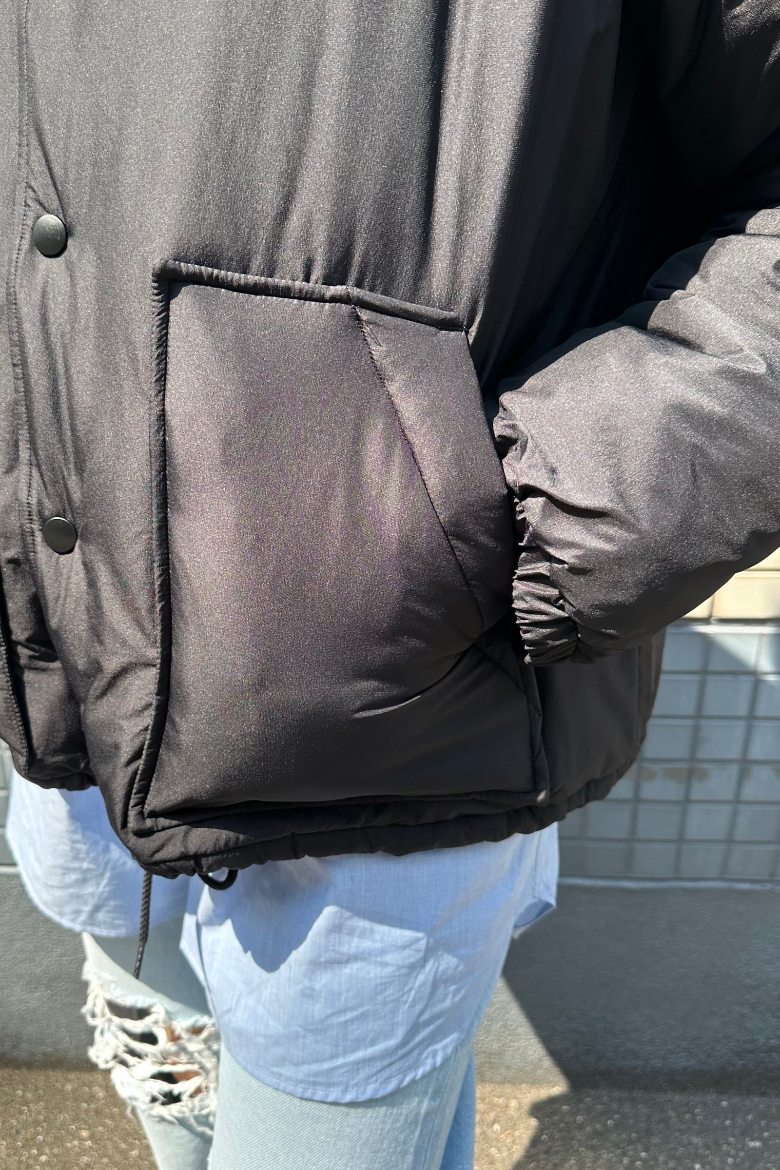 UNUSED - Padded jacket-BLACK- 24aw unisex | asterisk