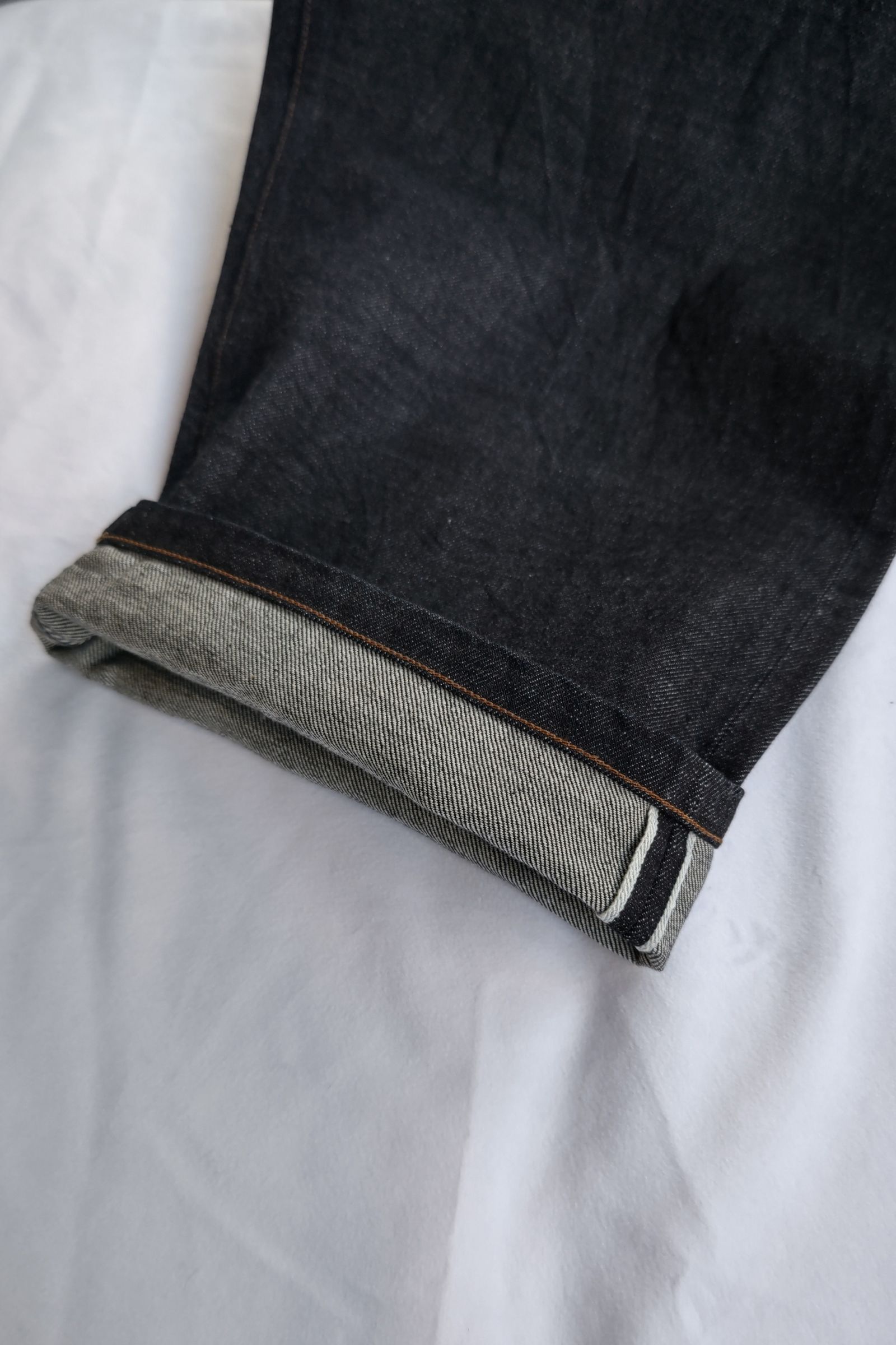 blurhms - 12.9oz Selvage Denim GI-belt Pants-indigo- 23ss men