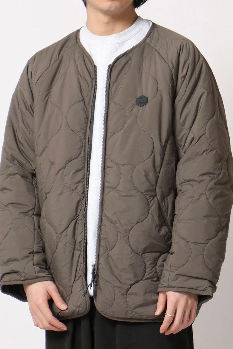 LANTERN - 【先行予約】heating inner quilting blouson -brown- 10月 