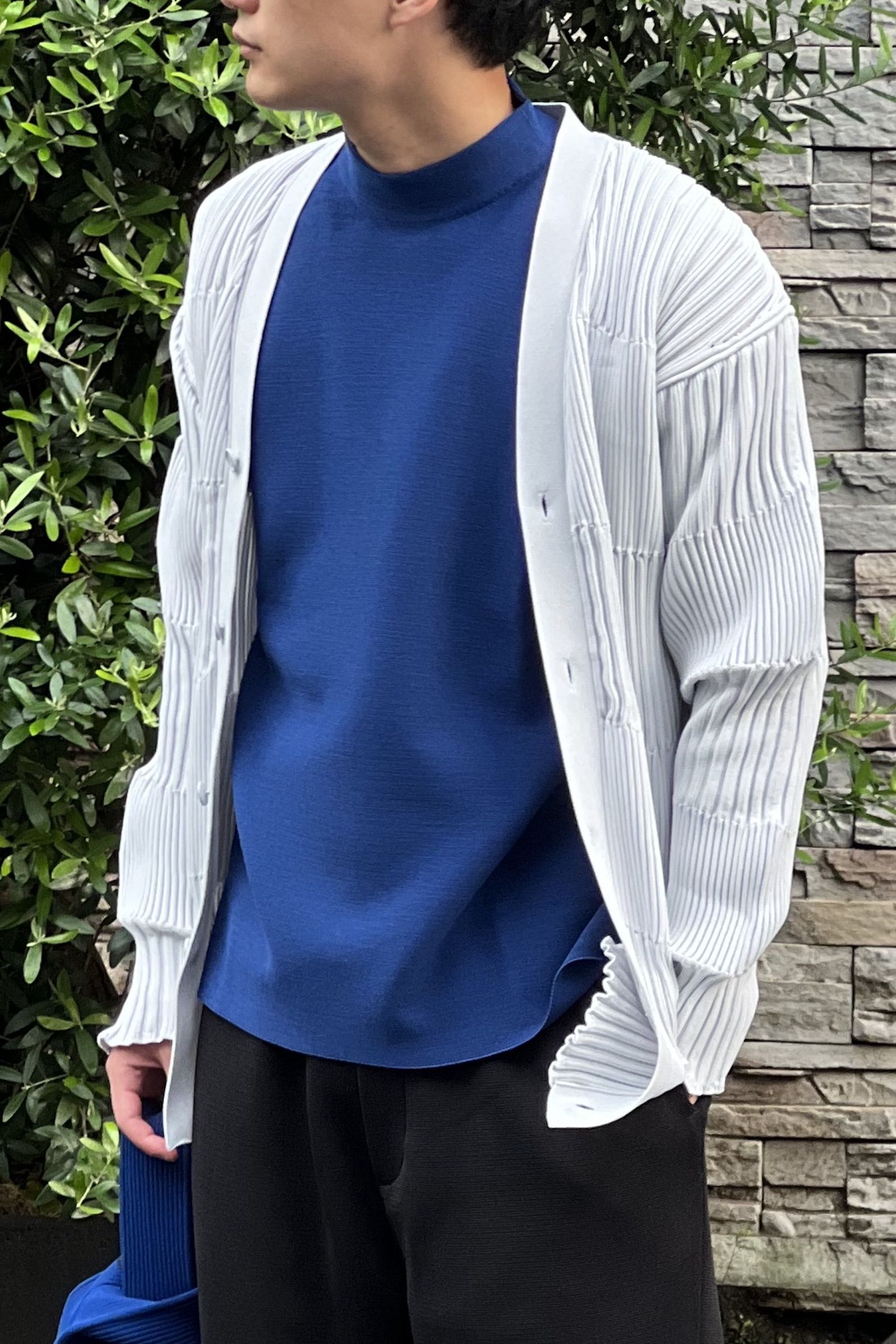 話題の人気 CFCL FLUTED 2 CARDIGAN 黒 レディース