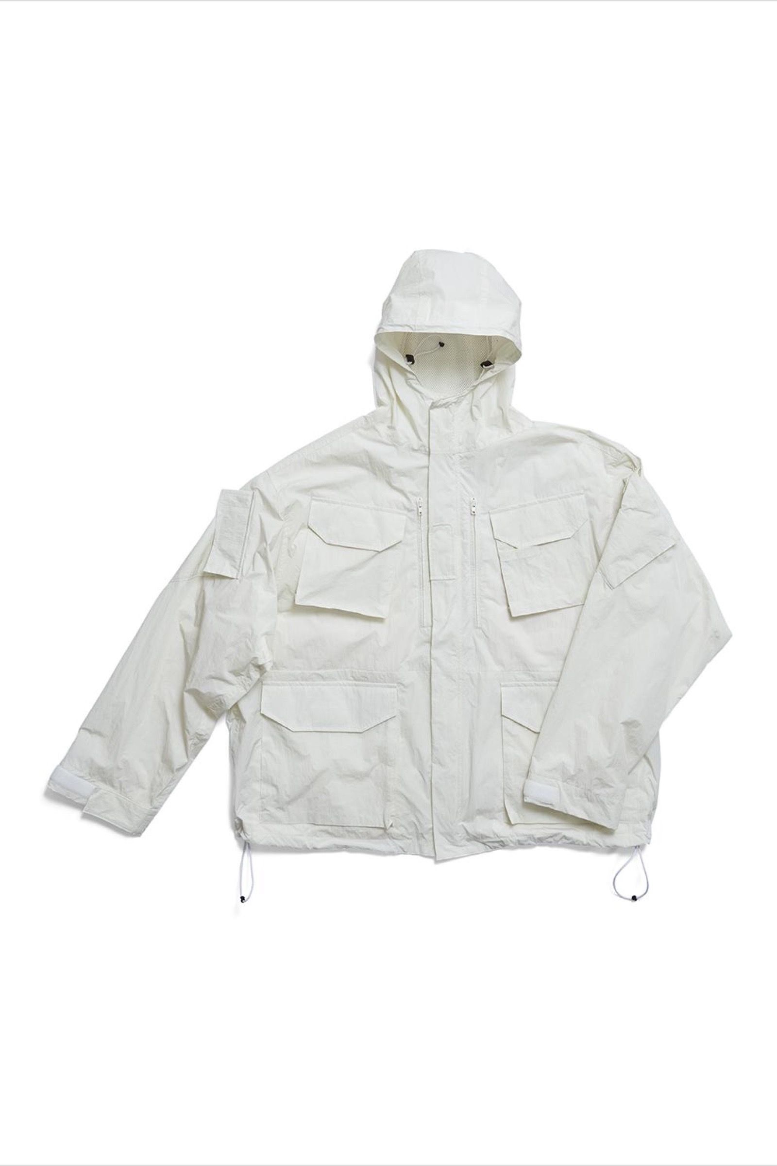 is-ness - salt shrink smock jacket 22ss | asterisk