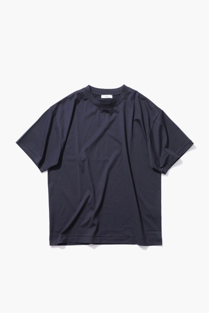 ATON - suvin60/2 oversized t-shirt -blue gray- unisex 23ss | asterisk