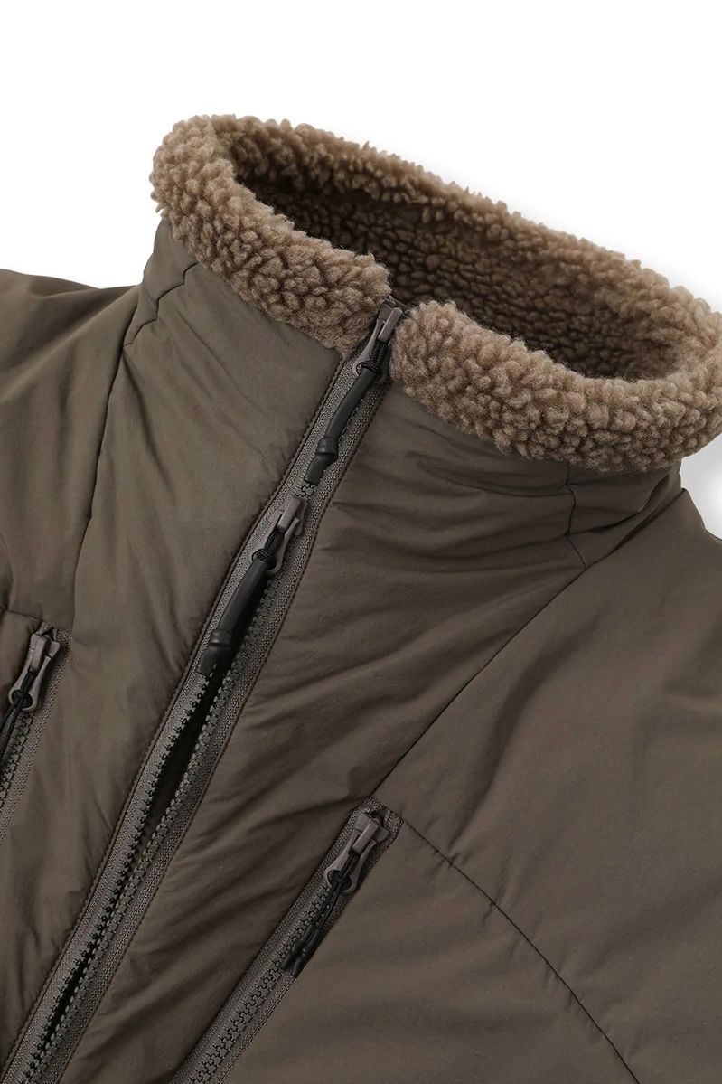 LANTERN - 【先行予約】heating boa blouson -brown- 22aw 10月