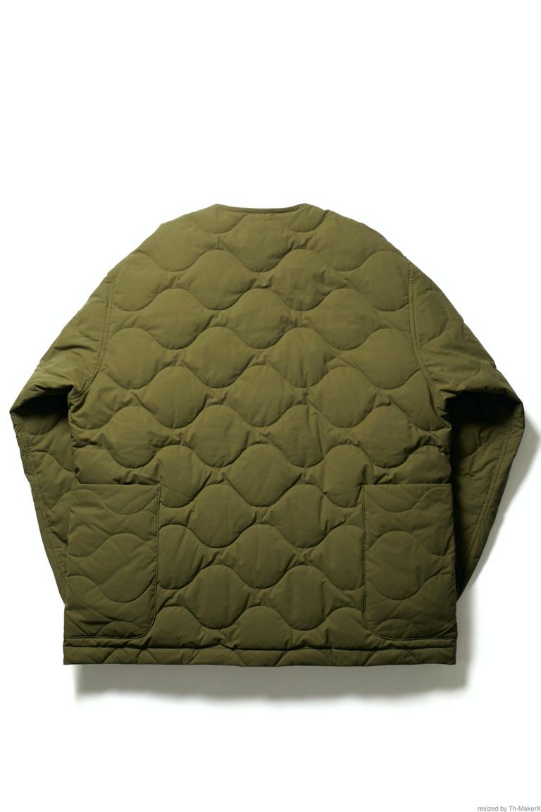 DAIWA PIER39 - tech quilt down liner cardigan -khaki- 22aw men 9 ...