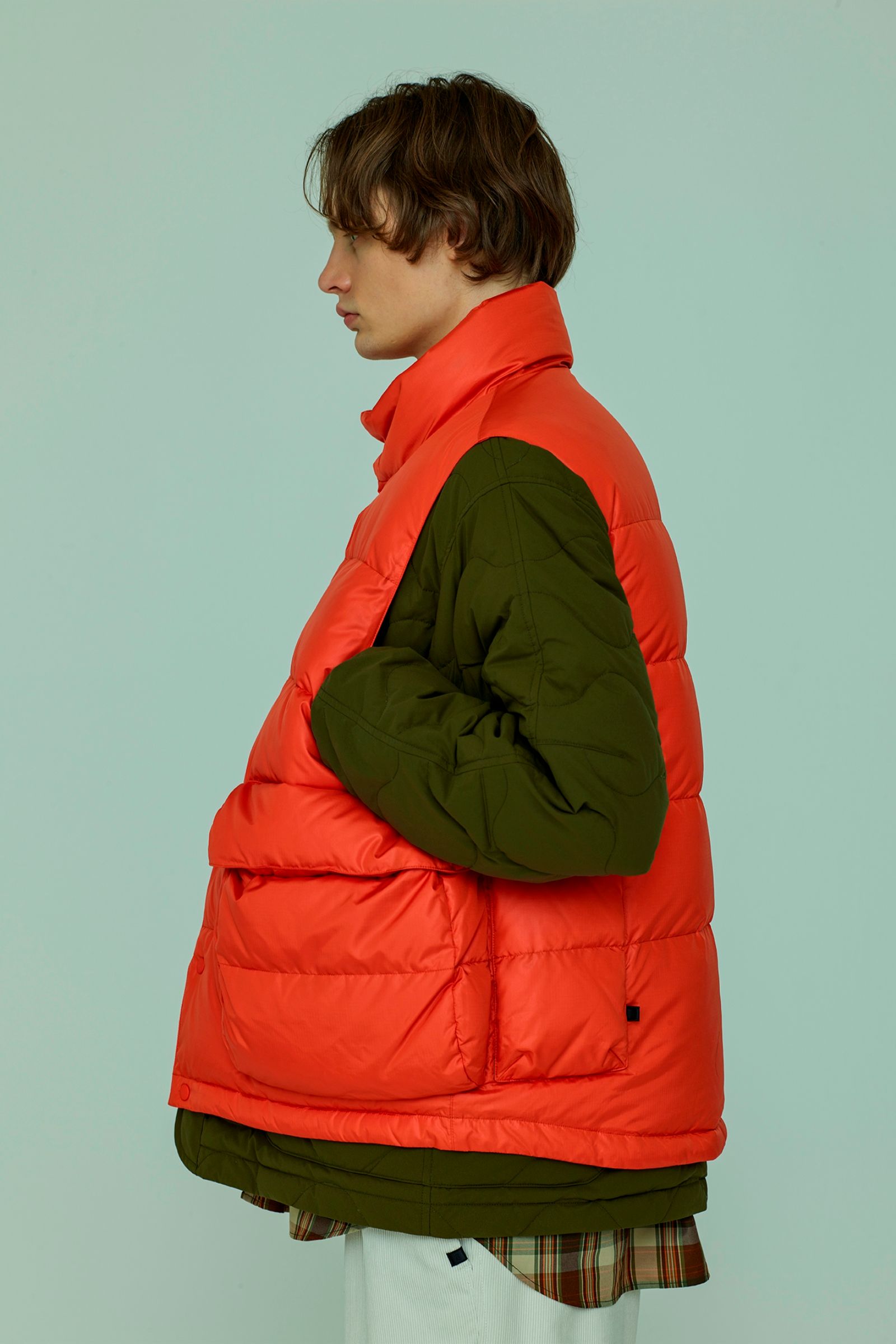 DAIWA PIER39 - ダウンベスト/tech back packer down vest -orange