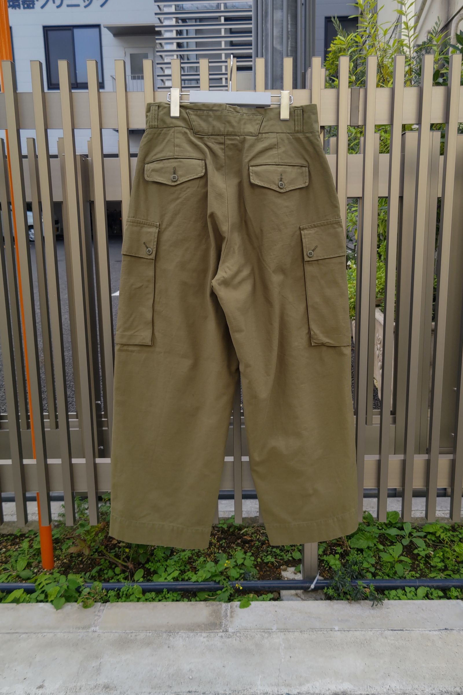 品質の良い商品 A.PRESSE 23SSパンツ MT Trooper Pants OLIVE メンズ