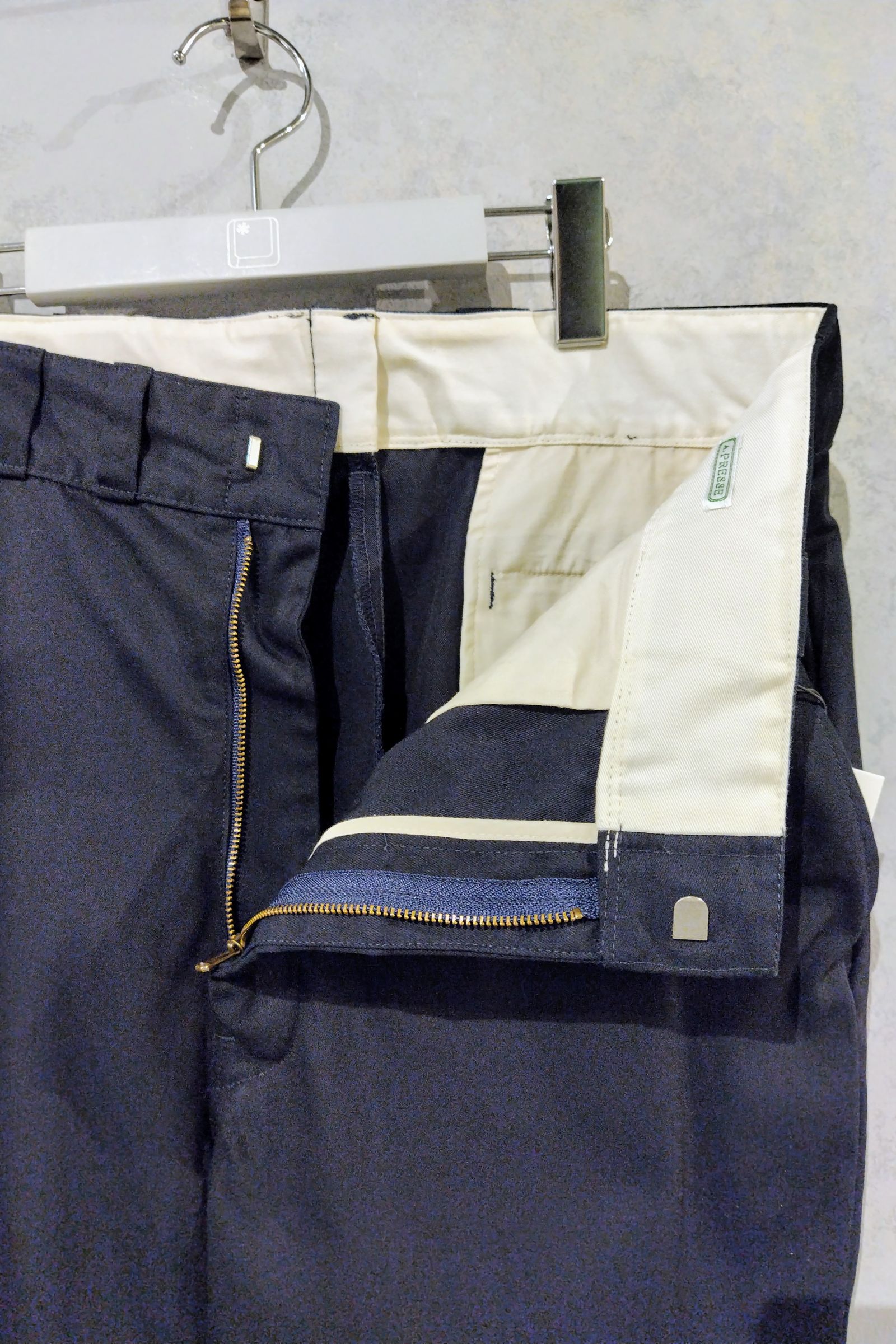 A.PRESSE - Work Chino trousers-Navy-2024STYLE1 | asterisk A.PRESSE - Work Chino trousers-Navy-2024STYLE1 | asterisk