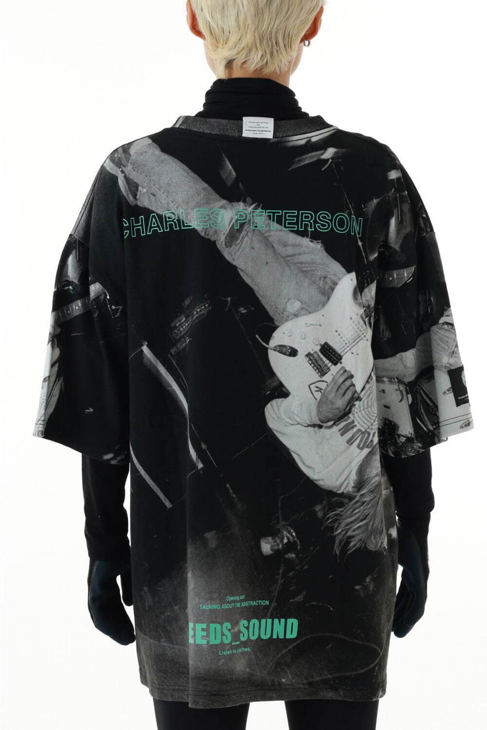 TALKING ABOUT THE ABSTRACTION - Charlse Photo T-Shirt A -Black-2024AW |  asterisk