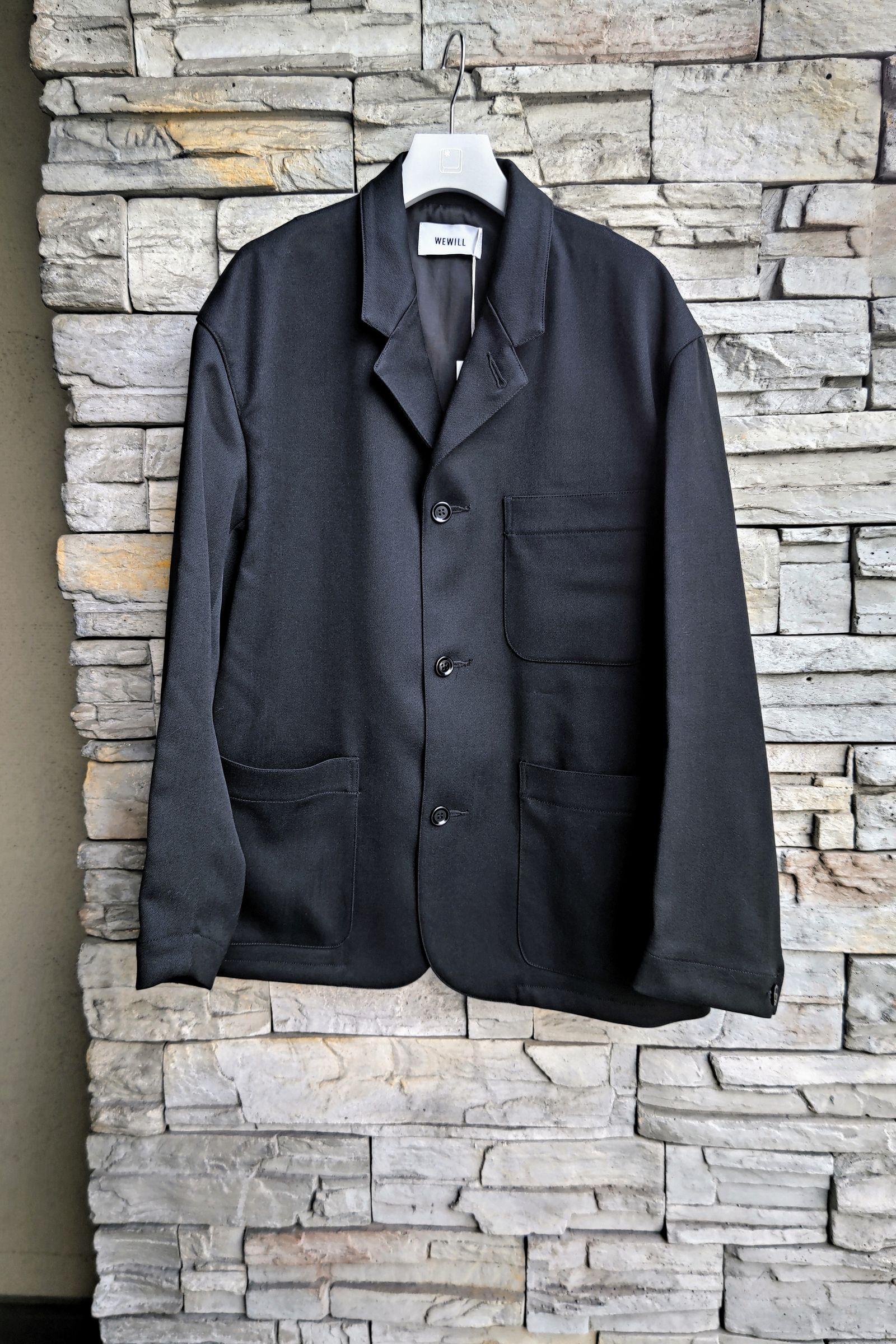 WEWILL - SAC JACKET-black- 23aw | asterisk