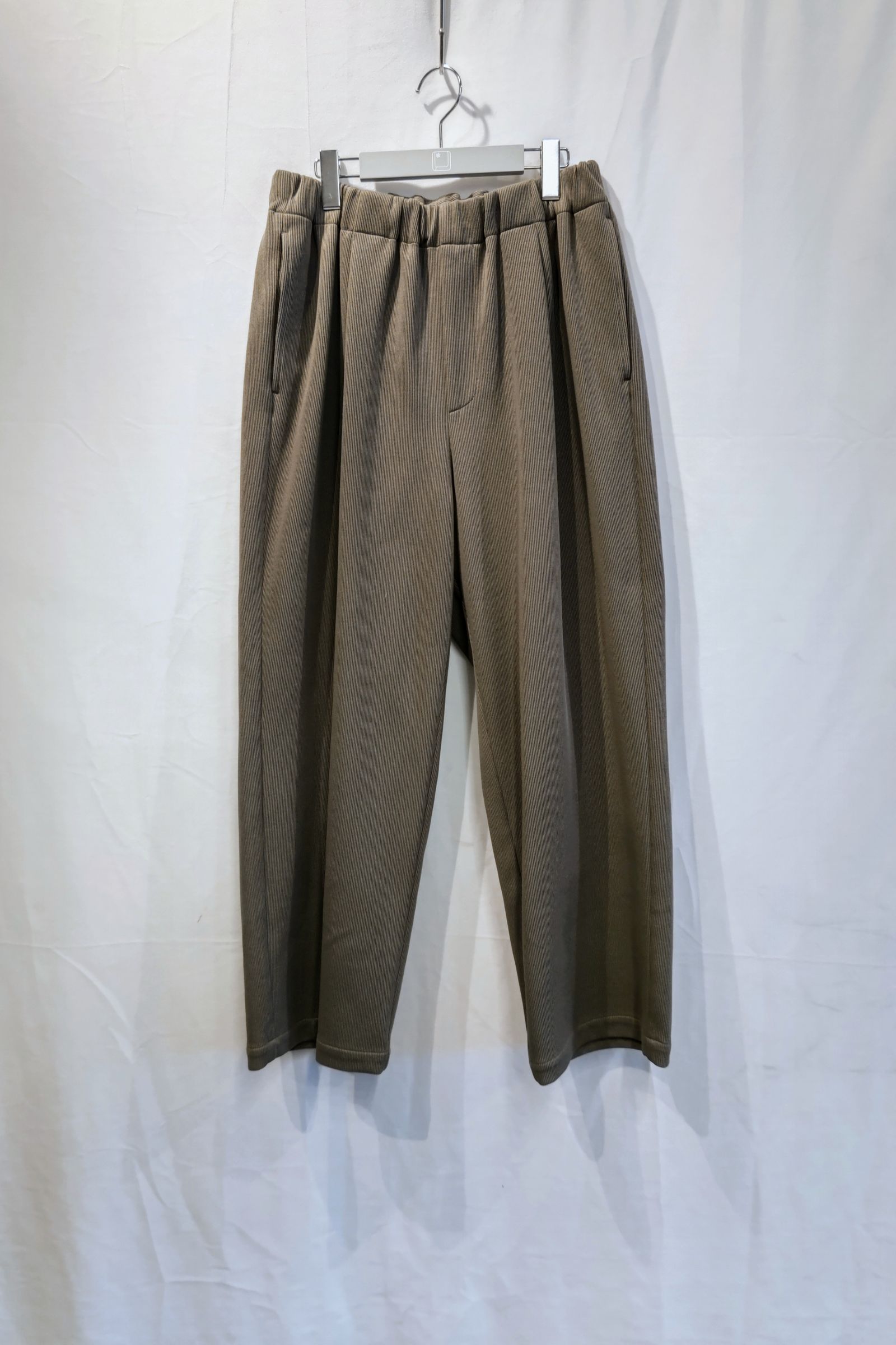 WEWILL - PAJAMA TROUSERS-khaki-23ss | asterisk