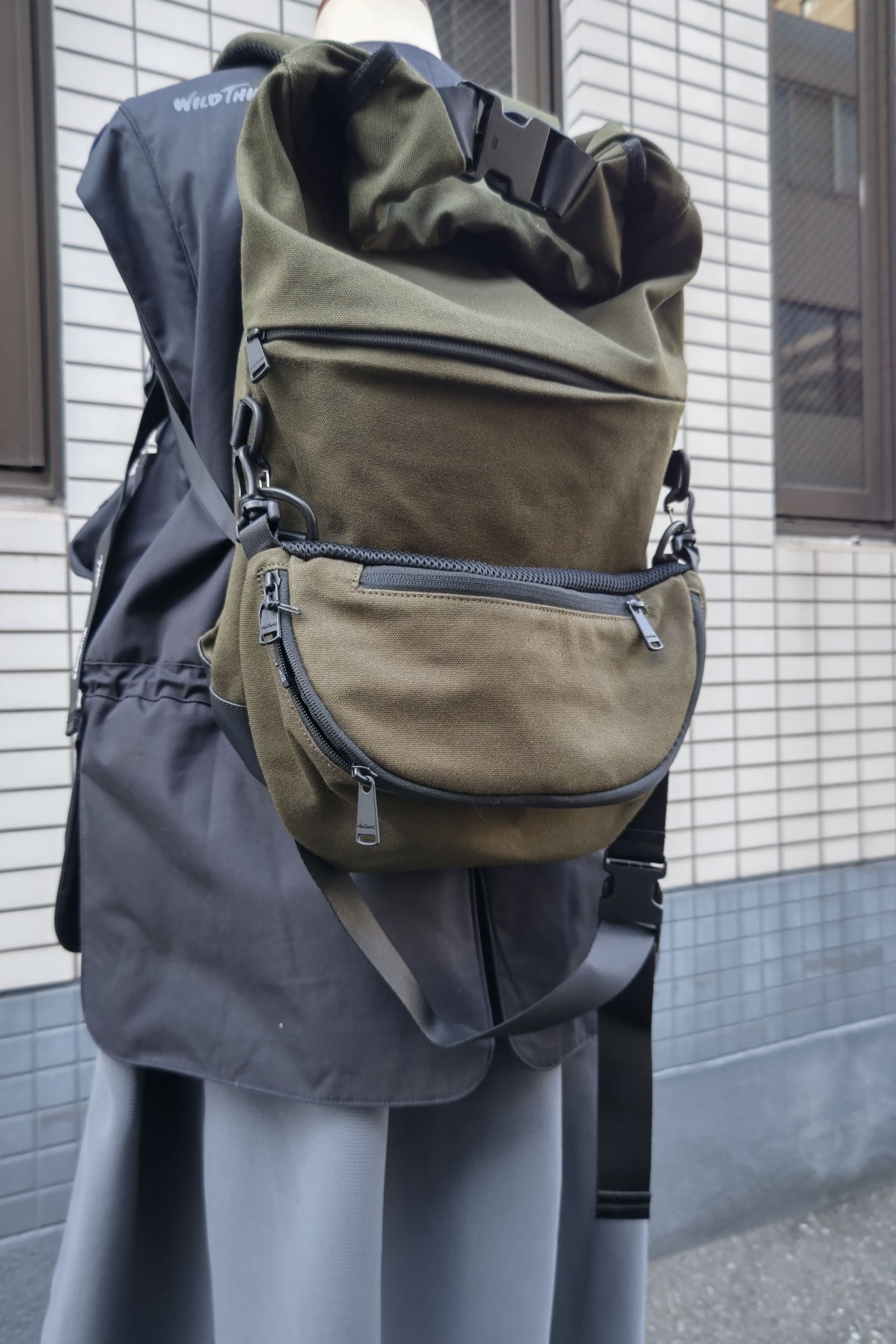 WILD THINGS × JUN MIKAMI backpack-