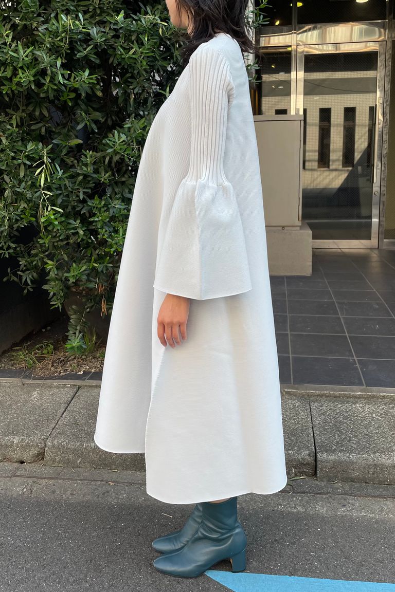 CFCL - ワンピース/pottery kaftan 3 -light grey glitter- 22aw women 